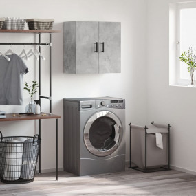 Wall Cabinet Concrete grey Engineered wood Medium Wall ...