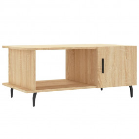 Coffee Table Sonoma oak Engineered wood, iron Medium Co...