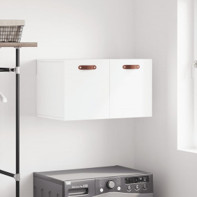 Wall Cabinet White Engineered wood Medium Wall Cabinet