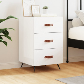Bedside Cabinet High gloss white