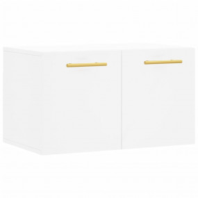 Wall Cabinet White Engineered wood Medium Wall Cabinet