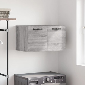 Wall Cabinet Grey sonoma Engineered wood Compact Wall C...