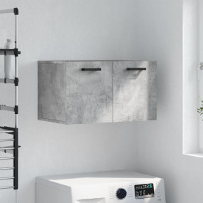 Wall Cabinet Concrete grey Engineered wood Medium Wall ...