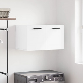 Wall Cabinet White Engineered wood Medium Wall Cabinet