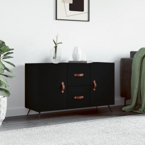 Sideboard Black Engineered wood, metal Medium Sideboard