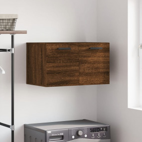 Wall Cabinet Brown Oak Engineered wood Medium Wall Cabi...