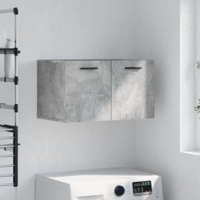 Wall Cabinet Concrete Grey Engineered Wood 23.6x14.4x13...