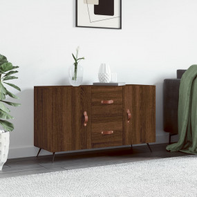 Sideboard Brown oak Engineered wood, metal Medium Sideb...