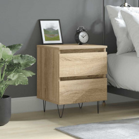 Bedside Cabinet Sonoma oak Engineered wood Bedside Cabi...
