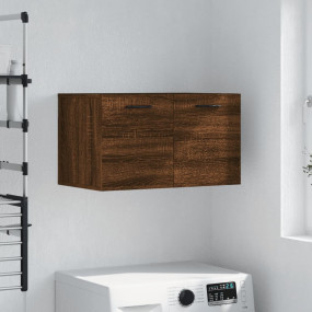 Wall Cabinet Brown Oak Engineered wood Medium Wall Cabi...