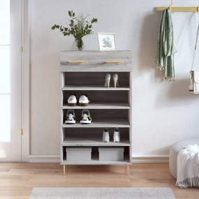 Shoe Cabinet Grey Sonoma Engineered wood Medium Shoe Ca...