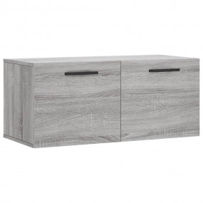 Wall Cabinet Grey sonoma Engineered wood Medium Wall Ca...