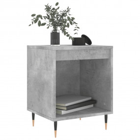 Bedside Cabinet Set of 2 Concrete grey Engineered wood ...