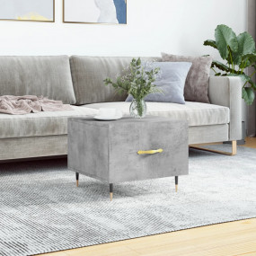 Coffee Table Concrete grey Engineered wood, Iron Modera...