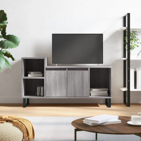TV Cabinet Grey sonoma Engineered wood 39.4x13.8x21.7 i...