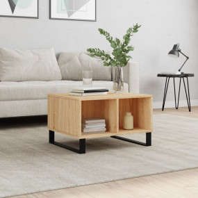 Coffee Table Sonoma Oak Engineered wood, Metal 23.6x19....