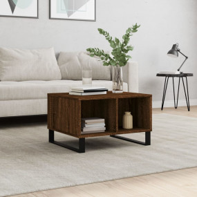 Coffee Table Brown oak Engineered wood, metal Medium Co...