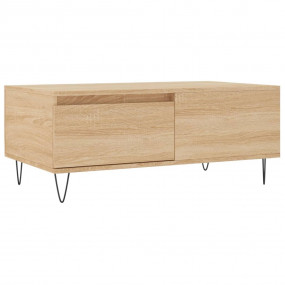 Coffee Table Sonoma Oak Engineered Wood Medium Coffee T...