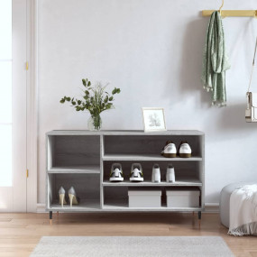 Shoe Cabinet Grey Sonoma Engineered Wood Standard Shoe ...