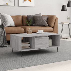 Coffee Table Grey Sonoma Engineered wood, Metal