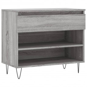 Shoe Cabinet Grey Sonoma Engineered wood 27.6 x 14.2 x ...