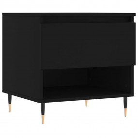 Coffee Table Black Engineered wood, Metal Medium Coffee...