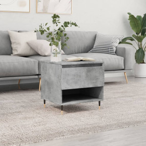 Coffee Table Concrete grey Engineered wood, metal Mediu...