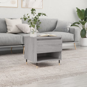 Coffee Table Grey Sonoma Engineered wood 19.7 x 18.1 x ...