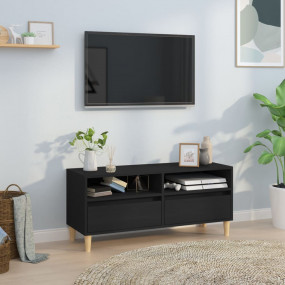 TV Cabinet Engineered wood, eucalyptus wood Compact TV ...