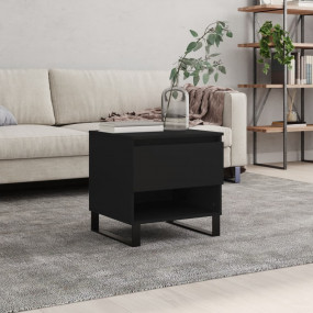 Coffee Table Black Engineered wood, metal Medium Coffee...