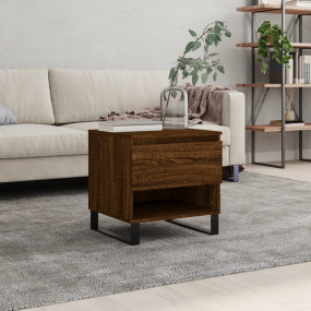 Coffee Table Brown oak Engineered wood, metal Medium Co...