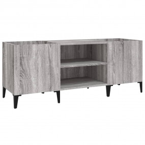 Record Cabinet Grey Sonoma Engineered Wood Medium Recor...
