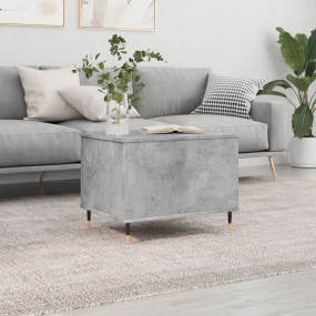 Coffee Table Concrete grey Engineered wood, metal Mediu...