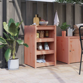 Outdoor Kitchen Cabinet Natural wood Solid Douglas wood