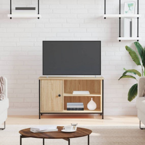 TV Cabinet Sonoma oak Engineered wood, iron Medium TV C...