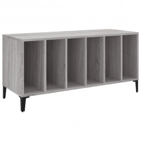 Record Cabinet Grey sonoma Engineered wood, metal