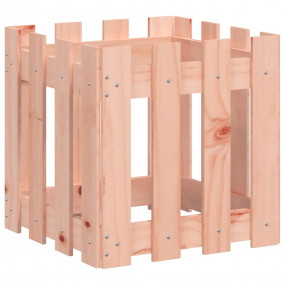 Garden Planter Natural wood Solid Douglas wood Outdoor ...