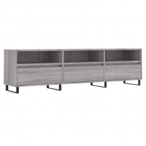 TV Cabinet Grey Sonoma Engineered wood, Iron Medium TV ...