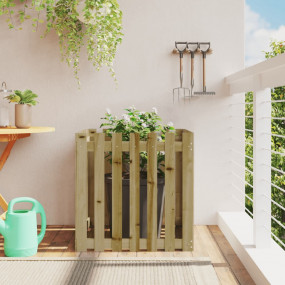 Garden Planter Natural Brown Pressure treated pine wood...