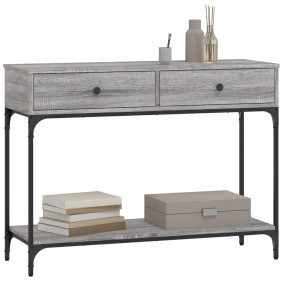 Console Table Grey Sonoma Engineered Wood