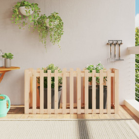 Garden Raised Bed Natural wood Solid pine wood Medium