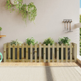 Garden Raised Bed Natural wood Pressure-treated solid p...