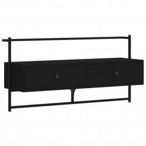 TV Cabinet Black Engineered wood, metal Large TV Cabine...