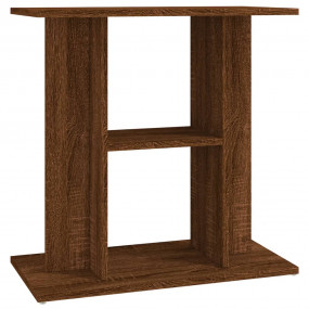 Aquarium Stand Brown Oak Engineered Wood Medium Aquariu...