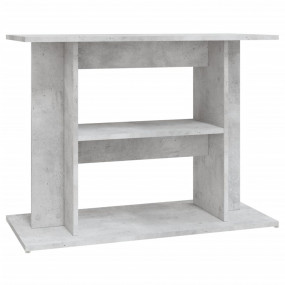 Aquarium Stand Concrete Grey Engineered Wood 31.5x13.8x...