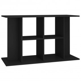 Aquarium Stand Black Engineered Wood Medium Aquarium St...