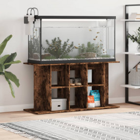 Aquarium Stand Smoked Oak Engineered wood 47.2x15.7x23....