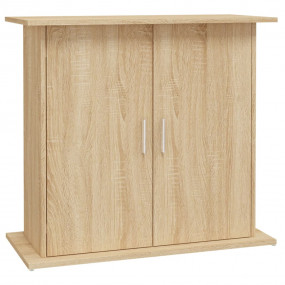 Aquarium Stand Sonoma oak Engineered wood Medium Aquari...