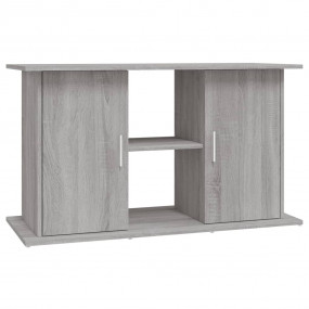Aquarium Stand Grey Sonoma Engineered Wood 39.8 x 16.1 ...
