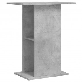 Aquarium Stand Concrete Grey Engineered Wood Medium